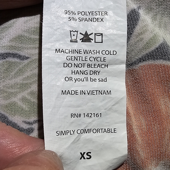 Lularoe Azure Floral Skirt XS - Picture 9 of 12